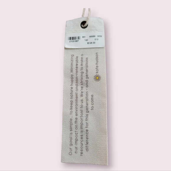 NEW! Happy x Nature Kate Hudson Floral Wrap Dress, Size Medium 55% Linen in XXL - Picture 5 of 5